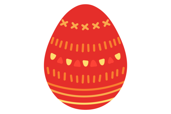 Decorative Egg Design Easter Holiday Red: A Designer's Guide