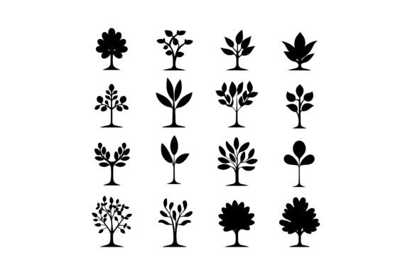 Decorative Plant Design Silhouette: A Designer's Guide to Organic Graphics