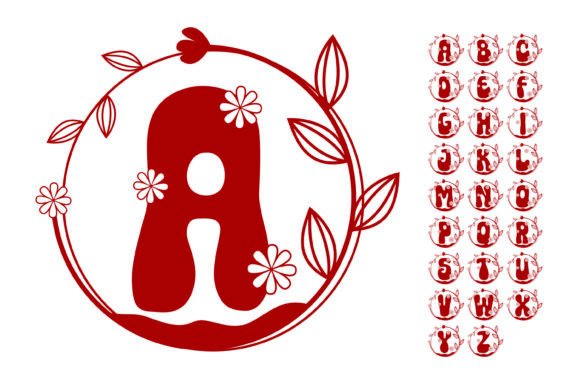Floral Alphabet Vector Decorative: A Designer's Secret Weapon