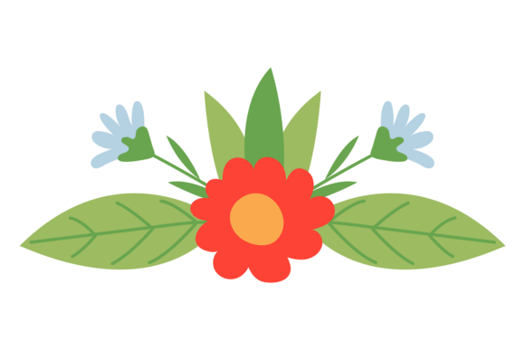 Floral Decorative Element: Botany Meets Design