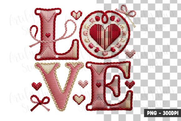 Love Typography Decorative Letters: Your Creative Design Asset