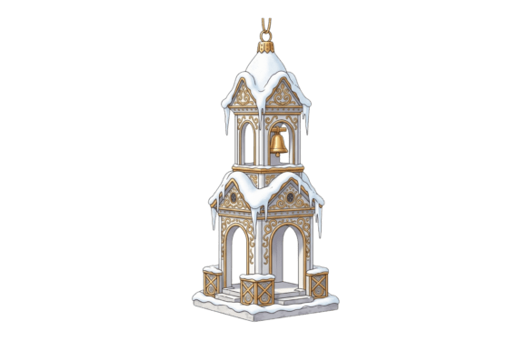 The Timeless Appeal of A White and Gold Decorative Tower