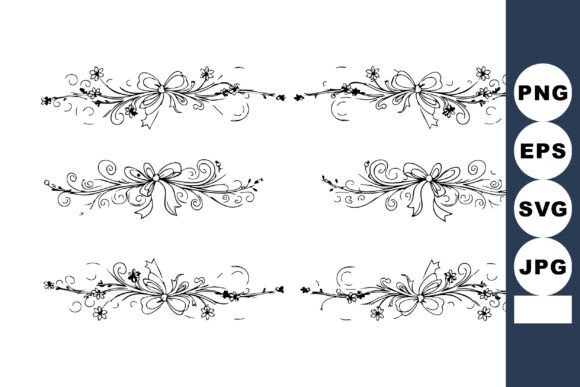 Timeless Elegance: Decorative Vintage Floral Ornamental Bor