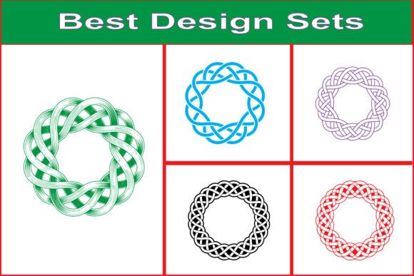 Unpacking the Decorative Celtic Weave Circle Art Pack